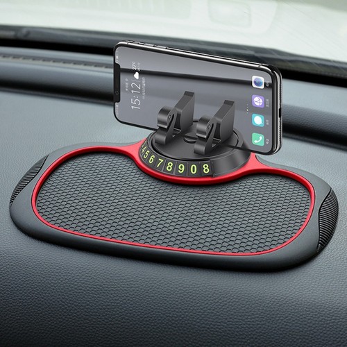 Stylish Anti Slip Mat for Car with Phone Holder and Parking Sign Feature - Zdjęcie 8 z 9
