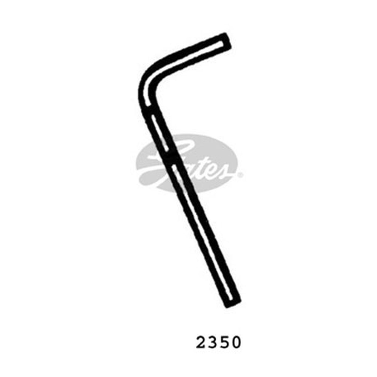 Radiator Hose 2350 Gates Coolant 1818107 Genuine Top Quality Guaranteed New - Image 2