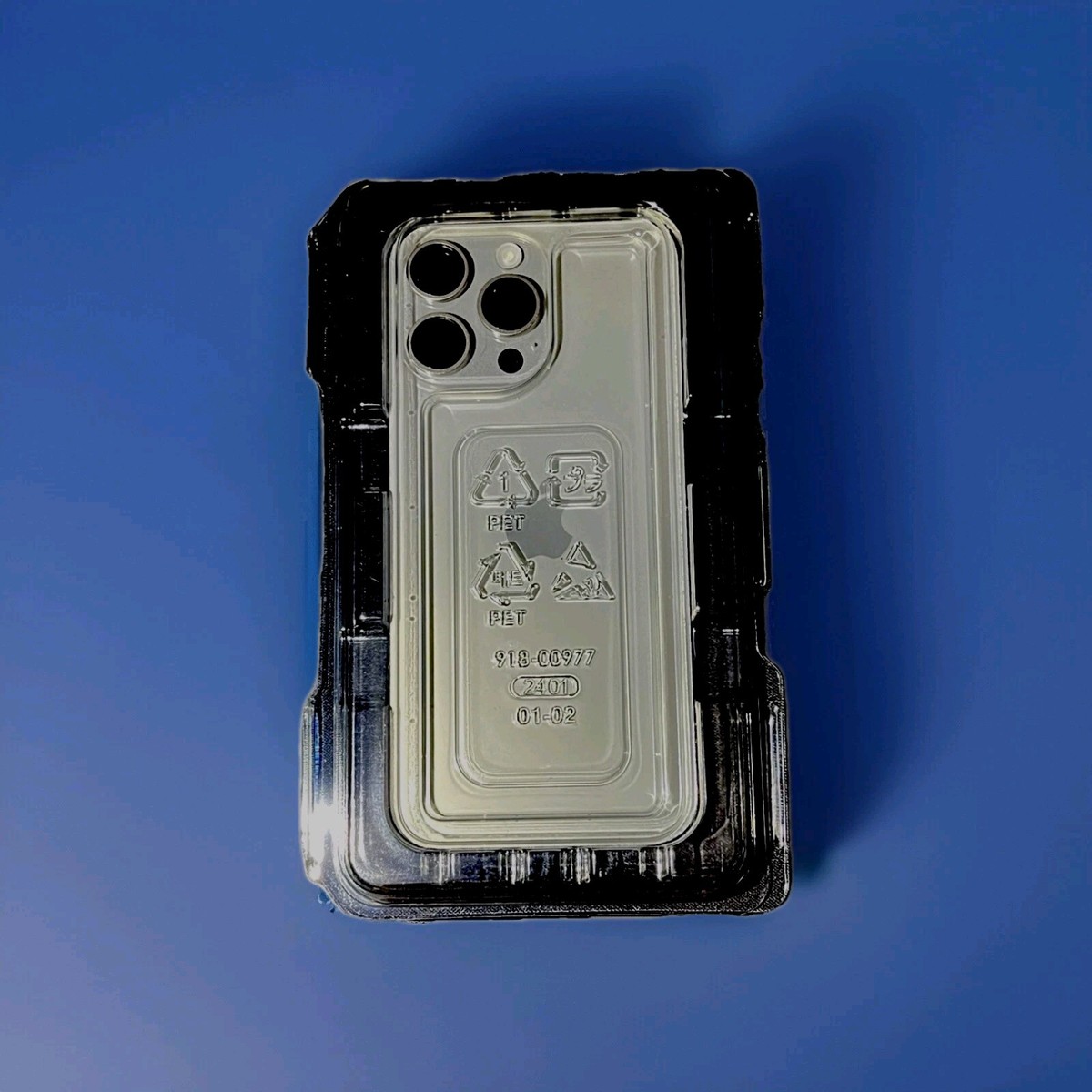GENUINE OEM Apple iPhone 15 Pro Max Back Glass –Natural Titanium w