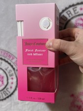 Juicy Couture Floral Fantasy Reed Diffuser Orchid Rose Amber 4oz 120ml