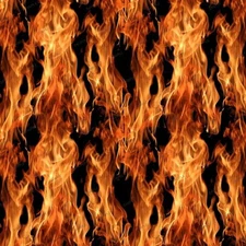 Natural Flames 24 - 18"x46" Hydrographic Film Hydro Dipping