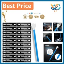 Alivia 16mm Sensor Cleaning Swabs for APS-C Cameras – Microfiber 20 Pack