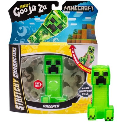 Heroes of Goo Jit Zu Minecraft Creeper Stretchy Crunchy Figur Kinder Spielzeug