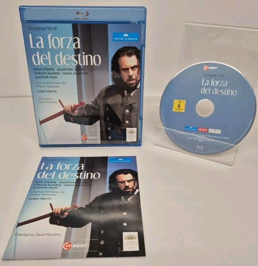 BLU-RAY Verdi La Forza Del Destino Stemme Licitra Mehta Poutney 2011 Major