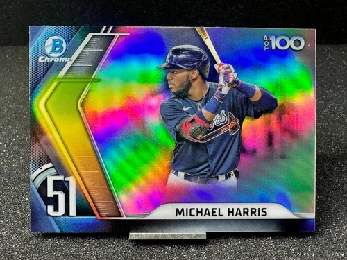 2022 Bowman Scouts Top 100  MICHAEL HARRIS  #BTP-51  FREE SHIPPING