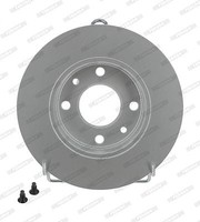2X Ferodo DDF055C Bremsscheibe FüR Dacia Renault