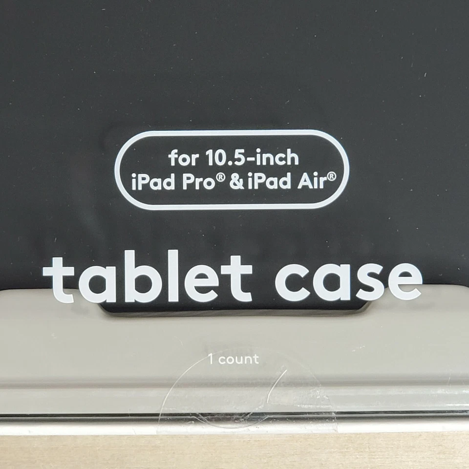 Soft Touch Case For 10.5 inch iPad Pro iPad Air Black Heyday Tablet - Image 2 of 4