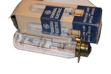 PROJECTOR LAMP - 500W 120V -BURN BASE UP -GE