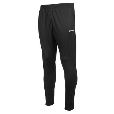 Stanno Centro Fitted Trainingshose Herren Schwarz eng Neu mit Reißverschluss