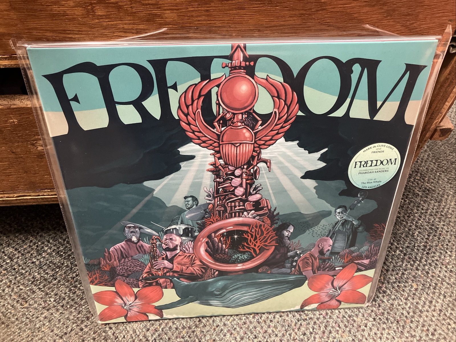 Freedom: Celebrating the Music of Pharaoh Sanders - Mark De Clive Lowe 2LP VINYL