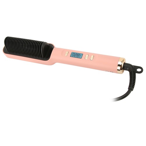 Hair Straightening Brush PTC Even Heating LCD Hair Straightener Brush For Ho CHW - Picture 23 of 24