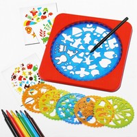 Arshiner Creative Drawing Stencils Kit Creativity Kit And Travel Activity For... Arshiner Creative Drawing Stencils Kit Creativity Kit And Travel Activity For...