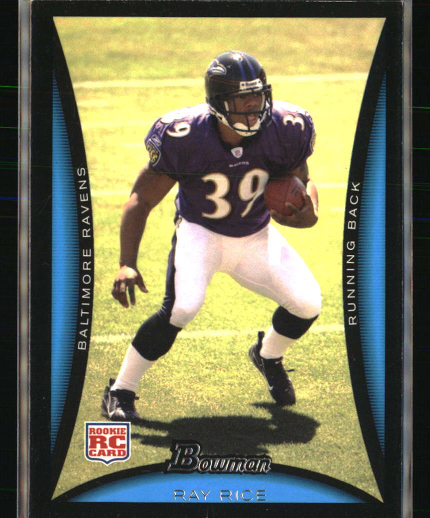 Ray Rice 2008 Bowman #186 FOOTBALL Card