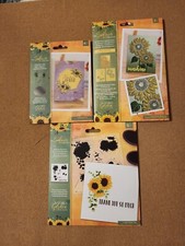 3 Crafters Companion Sunflower Collection, Fabulous Frame, 3D Embossing Folder