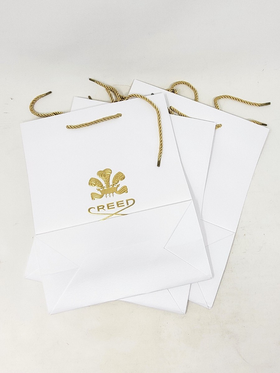 Set Of 3 Authentic Creed Paper Premium Shopping Gift Bag