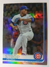 2019 TOPPS SERIES 1 RAINBOW FOIL PEDRO STROP (B)