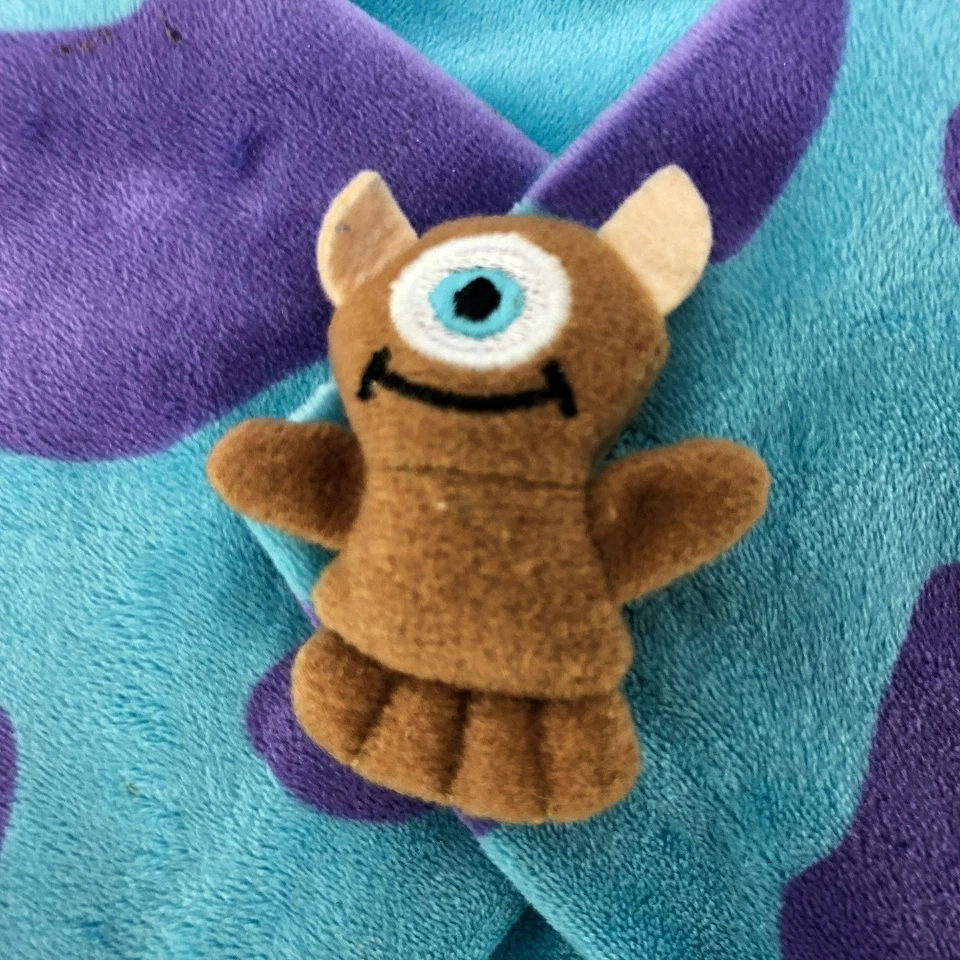 Lovie Minkie Blanket Monsters Inc. Teddy Monster Little Mikey Boo Sully Disney  - Image 2 of 4