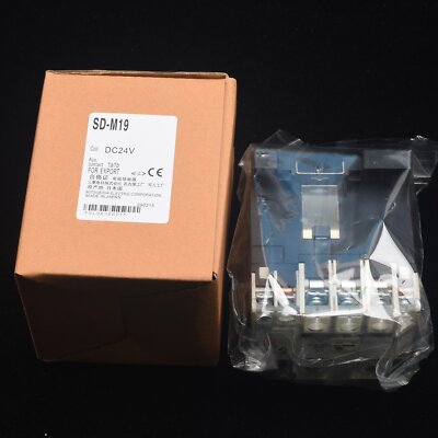 1PS Mitsubishi SD-M19 24VDC contactor IN BOX New Free Shipping