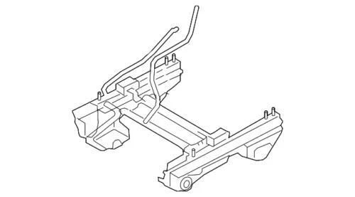 Genuine Ford Lincoln MKT 2010-2011 Rear Seat Cushion Support AE9Z-74606A50-M
