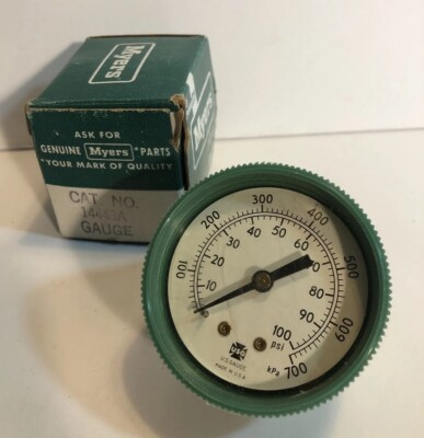 #ad U.S. GAUGE Pressure Gauge 0 100 psi 2 1 4 In Face Connect Sz 1 4quot; $16.95