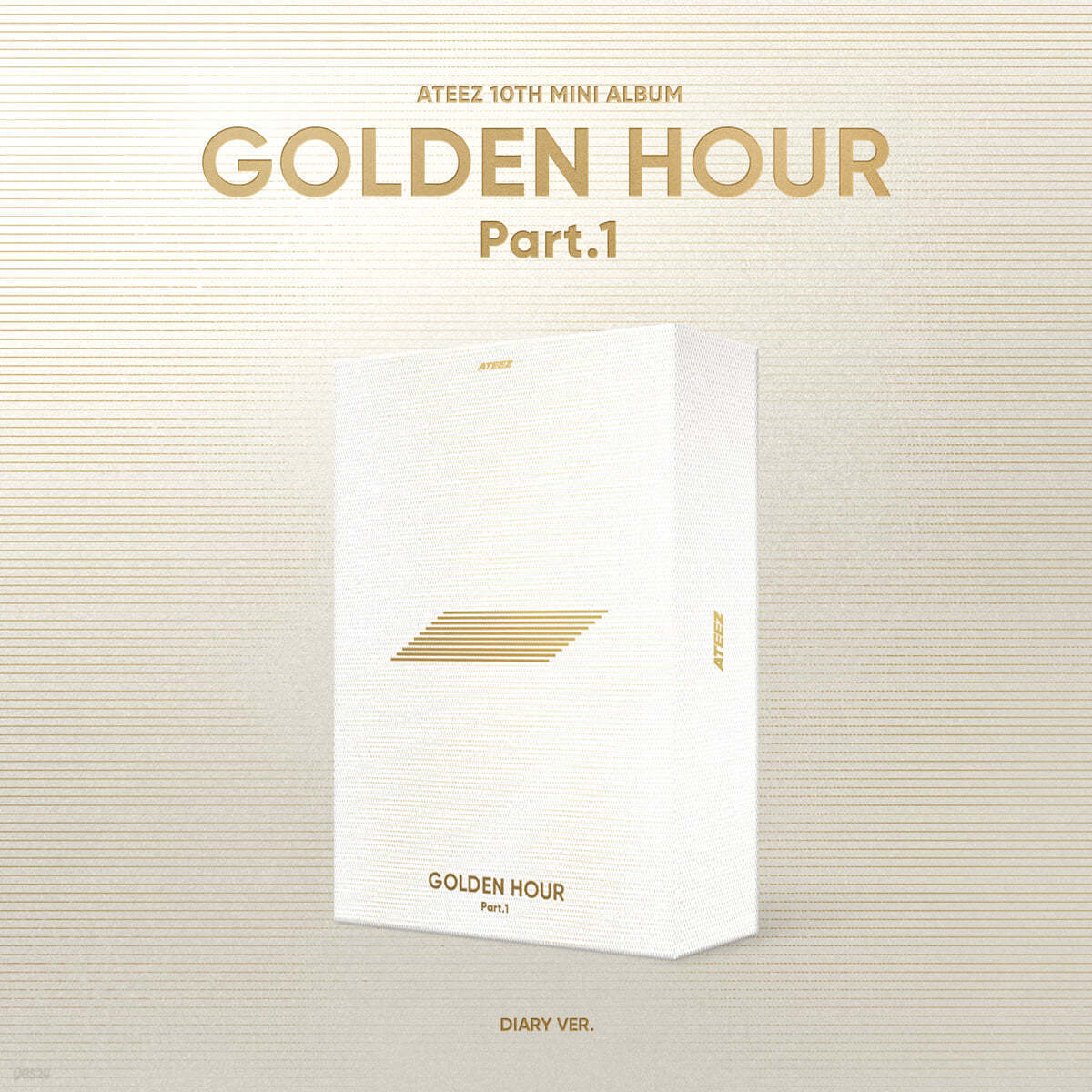 ATEEZ 10th Mini Album [GOLDEN HOUR : Part. 1] 3 ver. Set (ATZ10MN