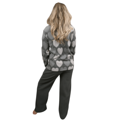 Womens Pyjama Set Loungewear Soft Warm Fleece PJS Nightwear Ladies Plus UK 8-22 - Picture 83 of 145
