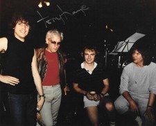* TONY KAYE * signed 8x10 photo * YES PROG ROCK BAND * COA * 6