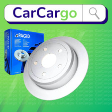 Pagid Solid Rear Brake Discs Pair For Jeep Wrangler 3.6 V6 2011-2024 316 mm