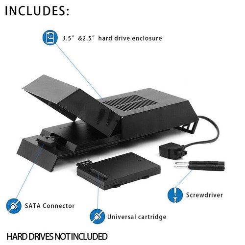 For Playstation4 PS4 3.5" 8TB Storage Capacity Data Bank Hard Drive External Box - Picture 11 of 11