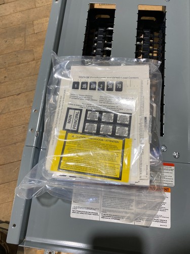 Square D NQ430L1C NQ Panelboard Interior 100A 240V 3PH 4W 30 Space 100 Amp NOS - Picture 7 of 13