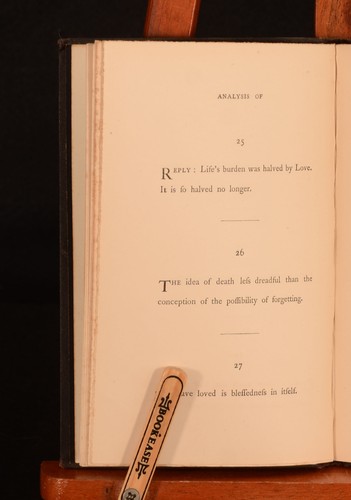 1890 Analysis of Mr. Tennyson's 'In Memoriam' Frederick Robertson - Imagen 4 de 5