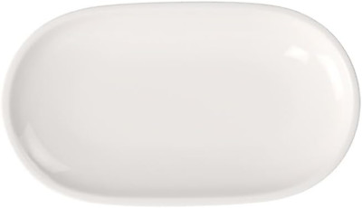 Artesano Original Pickle Dish/Cheese Tray, 11 In, Premium Porcelain, White