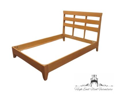 ETHAN ALLEN Horizons Collection Contemporary Modern Ash Wood Full Size Bed 28...