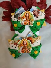 Hair Bows Set San Judas Tadeo