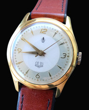 Glashütte GUB Kal.28 A. Lange & Söhne Güteuhr Q1 Vintage Herren Armbanduhr 1950s