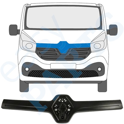 Moulure Porte Avant Droite Renault Trafic - 8200036086 - Pièce D'occasion