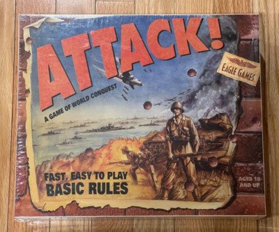 Eagle Games ~Attack ~A Game Of World Conquest ~New /Unopened/Factory Sealed ~ 