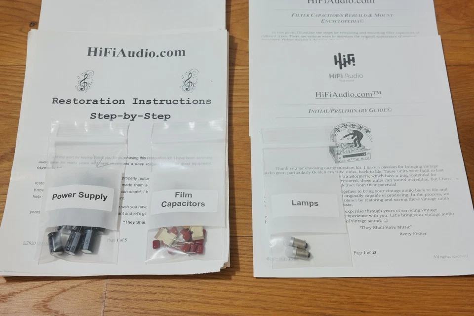 Drake TR-3 Restauración Kit Actualización Reparación Recapitulación Condensador Transistor Reconstrucción Foto 2 de 4