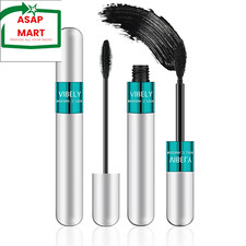2 in 1 Mascara 5X Longer Waterproof Lash Cosmetics Natural Lengthening and Thick