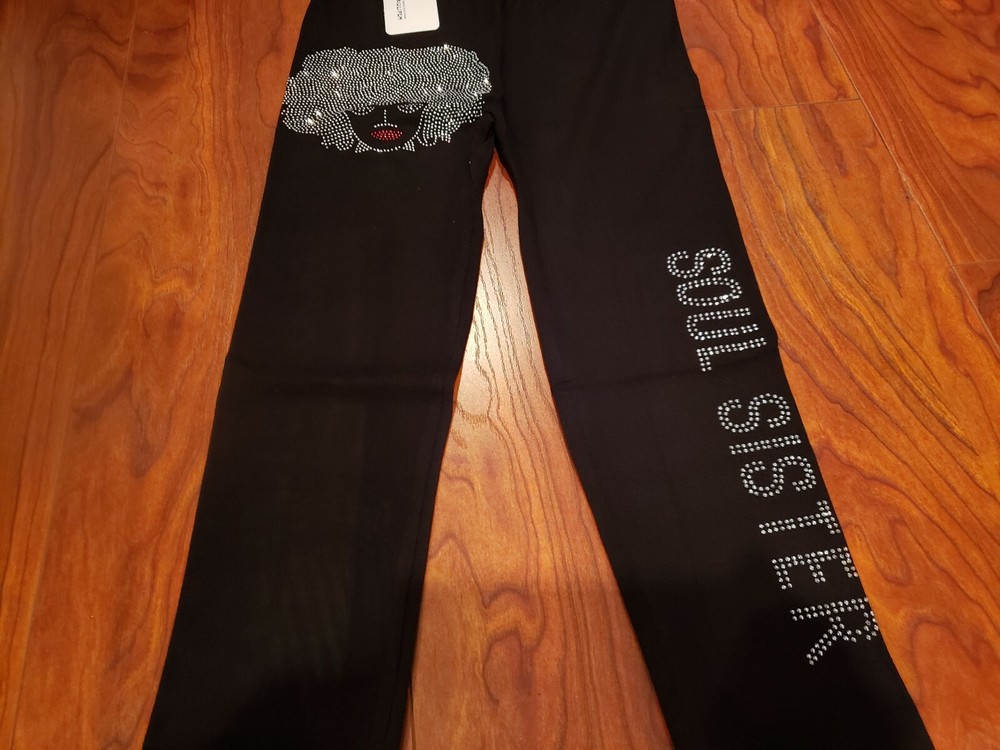 Women Leggings One Size New Black 