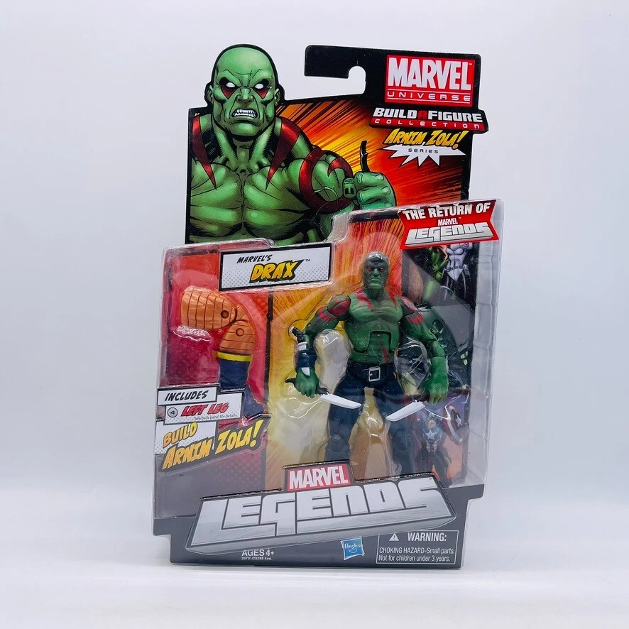 Drax The Destroyer Marvel Legends Arnim Zola BAF Wave 6" Guardians Galaxy GOTG Foto 3 de 4