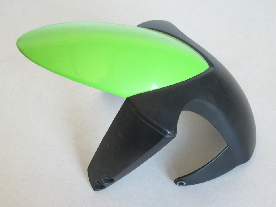 黑色/绿色前挡泥板塑料适合 2001 KTM Duke II 640 5870801000036 — 第 2/4 张图片