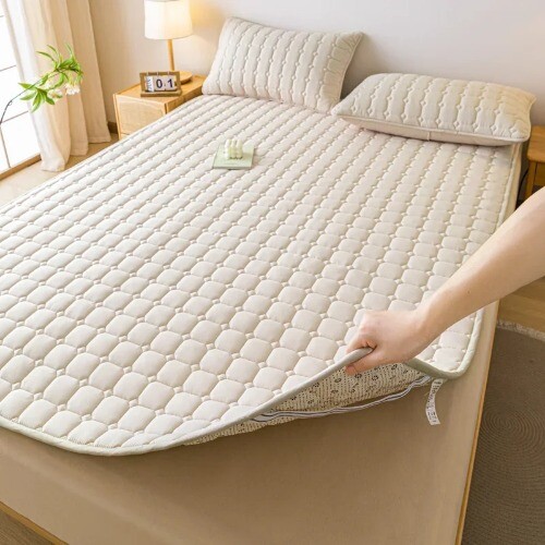 1pc Quilted Thick Mattresses Toppers Waterproof Mattress Pad Cover All-Season - Bild 28 von 37