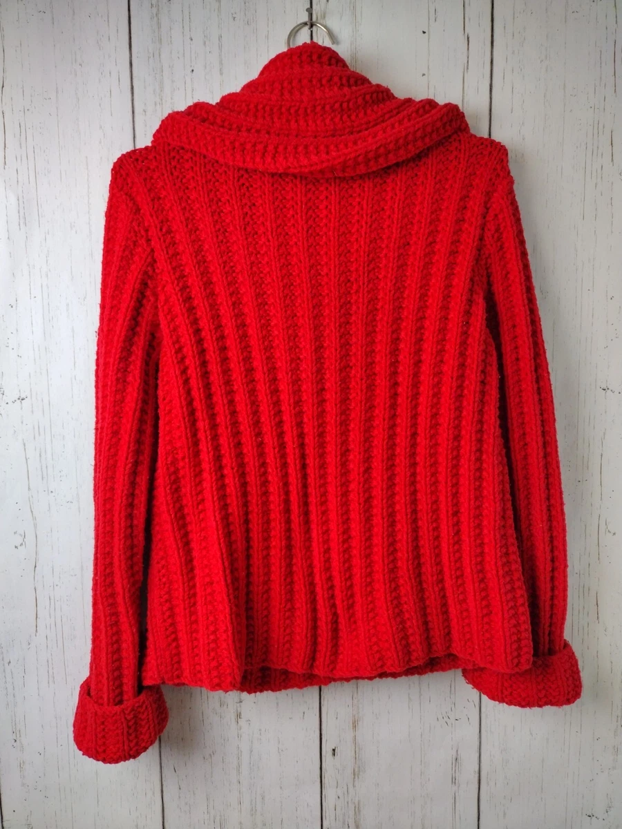 Chunky cowl shop neck sweater