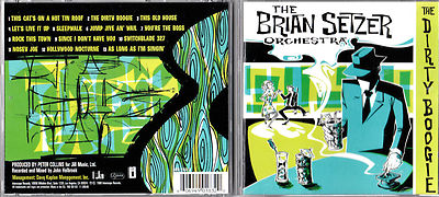 CD 13T THE BRIAN SETZER ORCHESTRA THE DIRTY BOOGIE 1998 SEHR GUTER ZUSTAND EUROPA