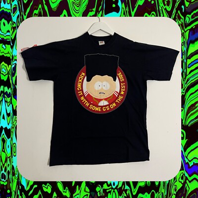 Unworn Vintage 2003 ERIC CARTMAN WEST SIDE SOUTH PARK T-Shirt NOS