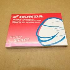 MANUEL UTILISATEUR DU CONDUCTEUR HONDA SJ 50 BALI 1996 -