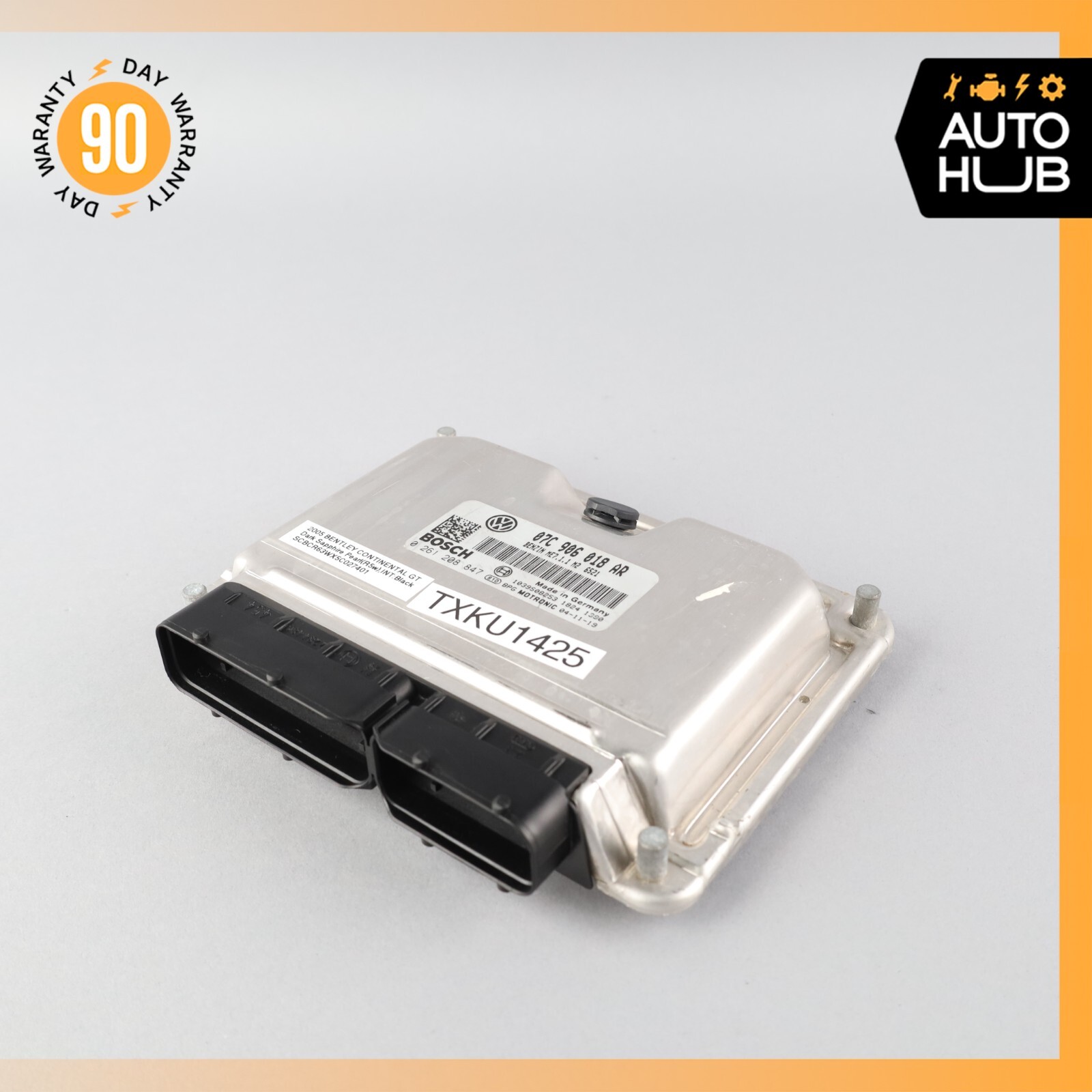 2005 Bentley Continental GT 6.0L W12 Engine Control Module ECU OEM 65k