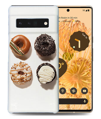 CASE COVER FOR GOOGLE PIXEL|YUMMY DELICIOUS GLAZED DONUTS