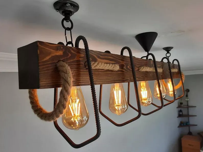Light fixtures cheap rustic modern
